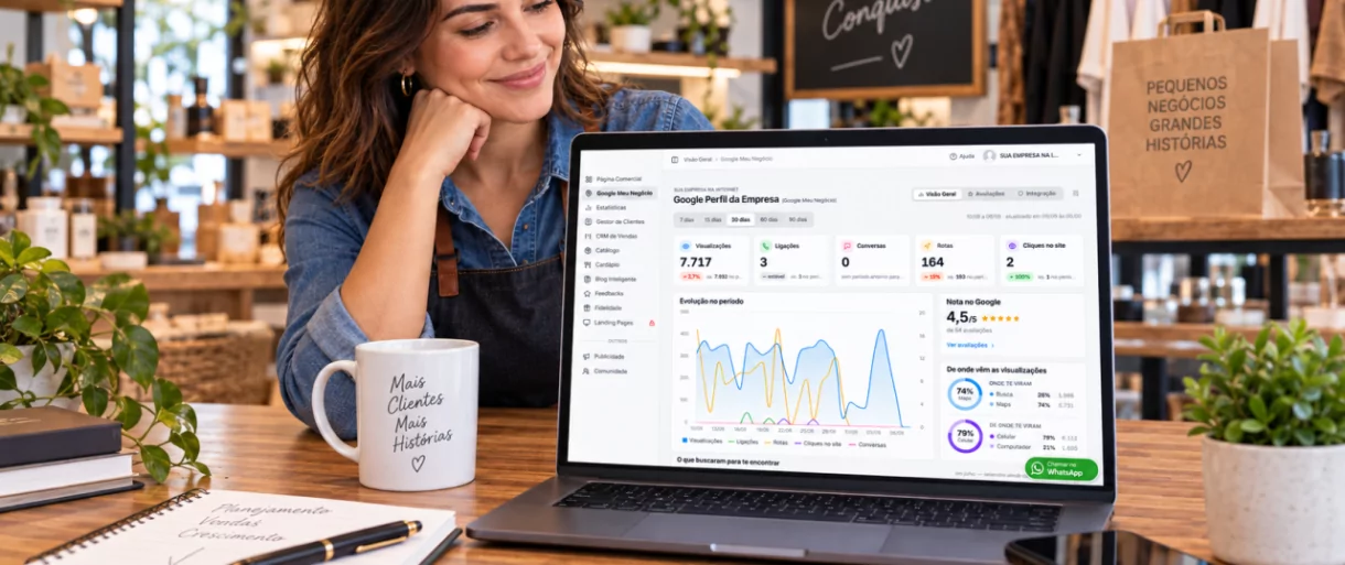 Imagem Google Meu Negócio integrado ao Guia Taubaté: sua empresa no Google com a mesma força da sua página comercial